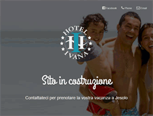 Tablet Screenshot of hotel-ivana.com